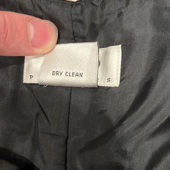 NWT Talbots Women's Silk & Wool Blend Wide Leg Pant Black Size 14 - Picture 10 of 11